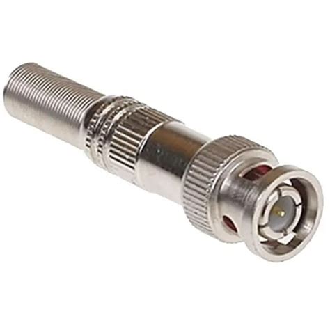 CFTV CONECTOR BNC C MOLA 6MM 75 OHMS RG 59 PARAFUSO RAICROM