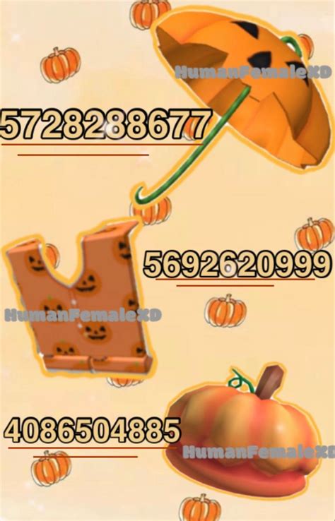 Baby Pumpkin Outfit Codes Bloxburg Decal Codes Baby Halloween