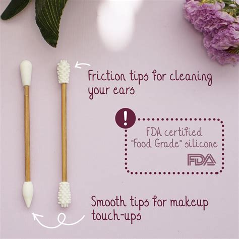 Reusable Bamboo Cotton Swabs 100 Organic Bamboozy Com