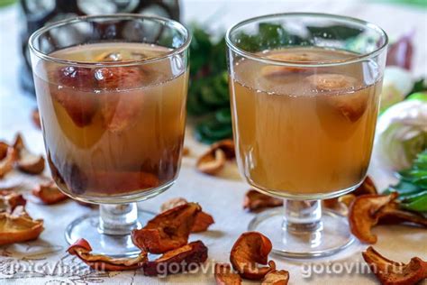 Узвар из боярышника с яблоками. Рецепт с фото