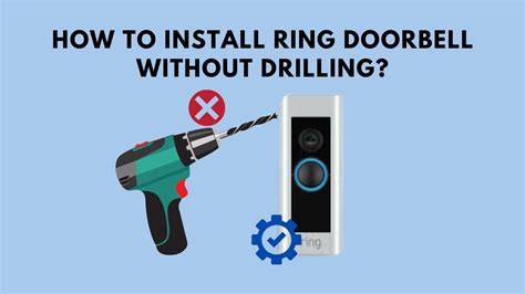 How To Install Ring Doorbell Without Drilling? (3 Methods)