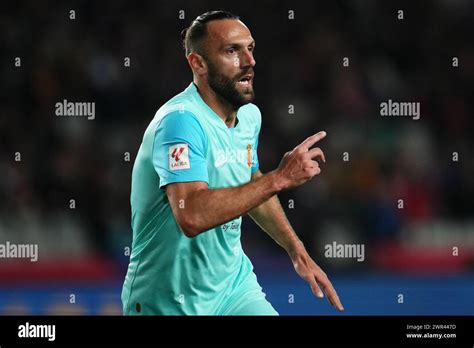 Barcelona Spain 08th Mar 2024 Vedat Muriqi Of RCD Mallorca During