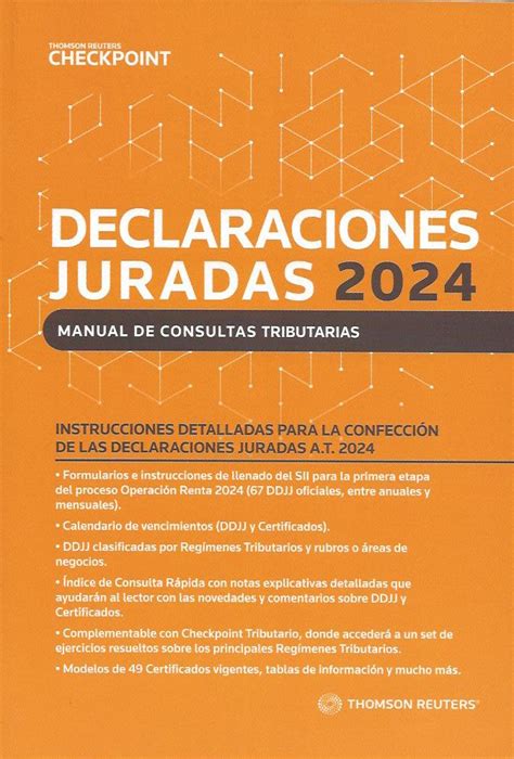 Declaraciones Juradas 2024 Manual De Consultas Tributarias Aremi