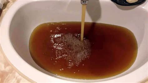 How To Deal With Brown Water From Tap ‐ Fixed Today Plumbing