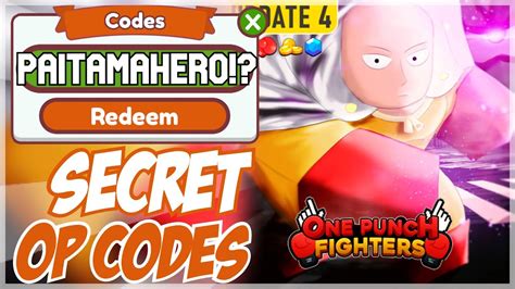 NEW 2022 Roblox One Punch Fighters Codes ALL UPDATE CODES