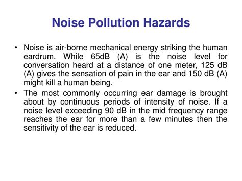 Ppt Noise Pollution Powerpoint Presentation Free Download Id 1452672