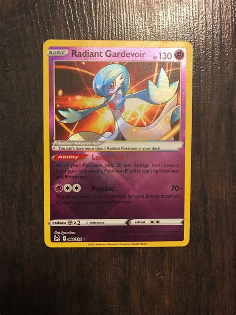 Mavin Radiant Gardevoir Pokemon Lost Origin 69196 Radiant Holo Rare