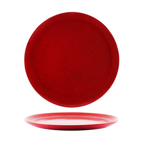 Reactive Red Artistica 33cm Pizza Plate Temple And Webster