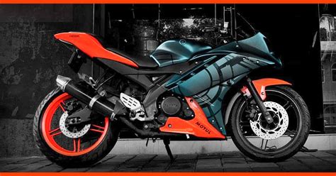 modified yamaha    htrz modz shornur autos maxabout