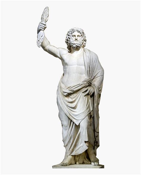 Zeus Statue Face Png