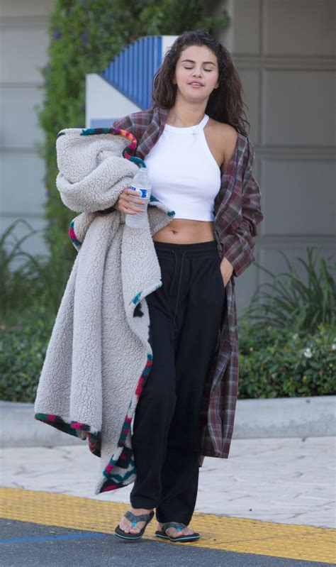 Selena Gomez Candids In Los Angeles Hot Celebs Home