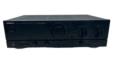 Vintage Kenwood Ka Se Special Edition Stereo Integrated Hifi