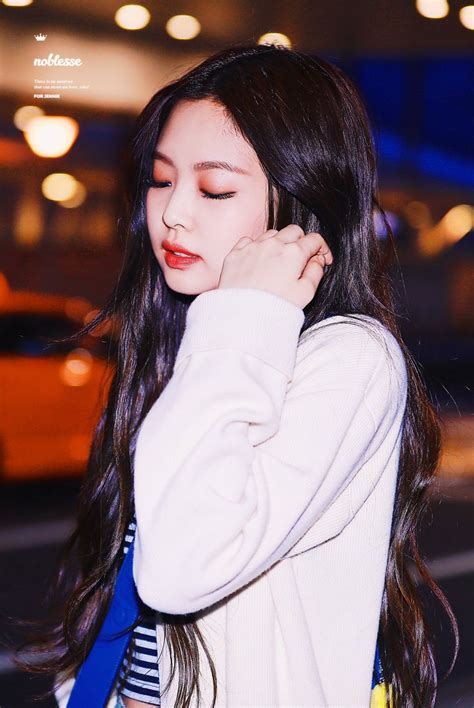 190411 Incheon Airport Back From Thailand 🇹🇭 Jennie Blackpink Jennie