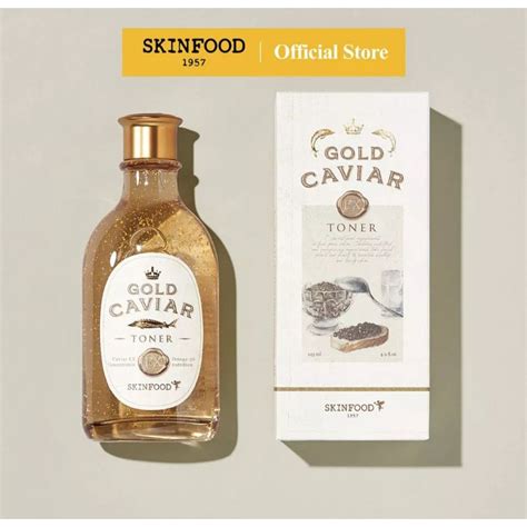 Jual Skinfood Gold Caviar Ex Toner 145ml Shopee Indonesia