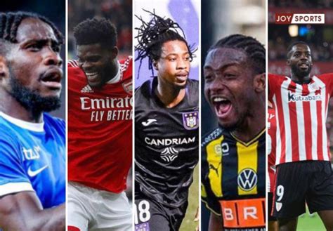 Performance Wrap Of Ghanaian Players Abroad Over The Weekend Myjoyonline