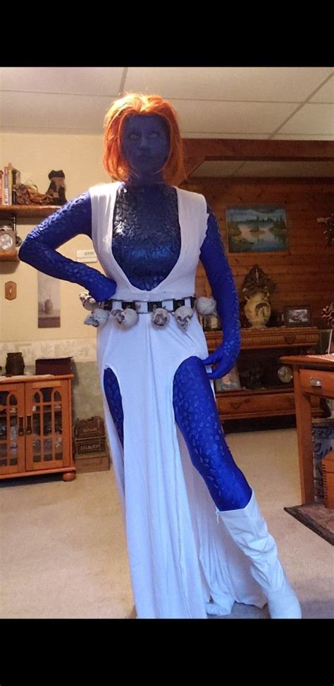 Mystique costume | Mystique costume, Homemade costume, Costumes