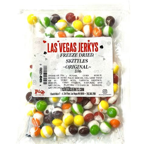 Freeze Dried Skittles Vegas Style Chamoy And Tajin Las Vegas Jerkys