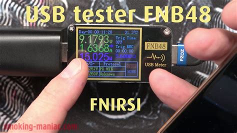 USB Tester FNB48 By FNIRSI YouTube