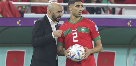 Maroc la grosse révélation de Regragui sur le Mondial d Hakimi