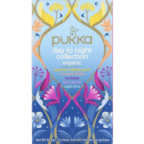 Чай в пакетиках Pukka Коллекция органического чая Day to Night | отзывы