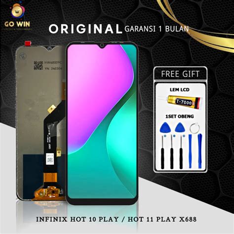 Jual ORIGINAL LCD INFINIX HOT PLAY HOT PLAY X FULLSET