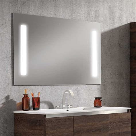 Miroir Avec Lumi Re Led Salle De Bain De La Mode