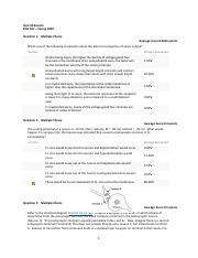 Quiz 04 Results Pdf Quiz 04 Results BISC 307 Spring 2020 Question 1