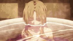 Asuna In Her Hot Tub GIFDB
