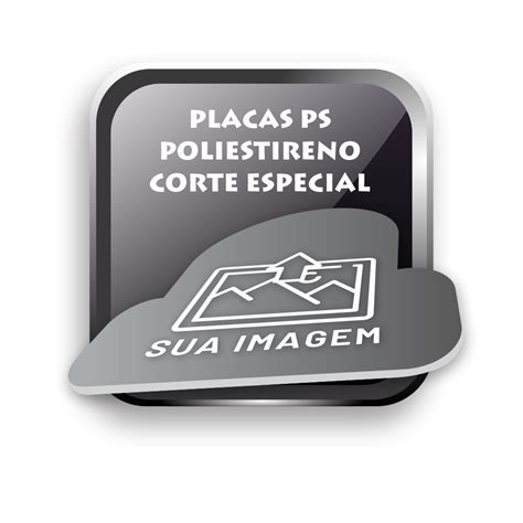 Placa Ps Poliestireno Compacto Personalizada Corte Reto