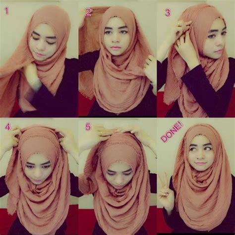 My Hijab The Easiest Hijab Tutorial With Full Chest Coverage Hijab