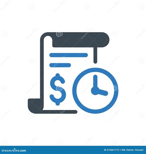 Transaction History Icon Stock Vector Illustration Of Sign 215661773