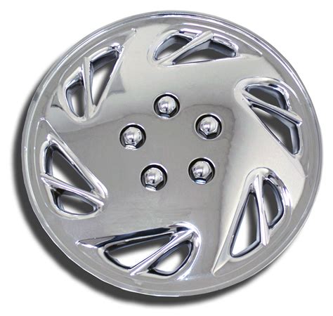 Set of 4 Chrome Finish Hubcaps 17" WSC-054C17 - Hub Caps Wheel Skin ...