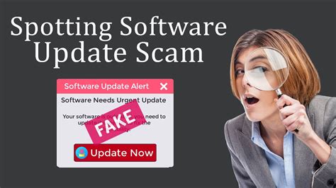 How To Spot Fake Software Update Scam Fake Update Notifications Youtube