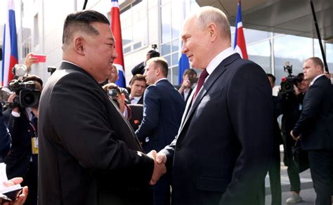 Kim Jong Un Vows Full Support For Putins ‘sacred Struggle In Arms