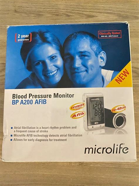 Microlife Blood Pressure Monitor Bp A Afib Health Nutrition