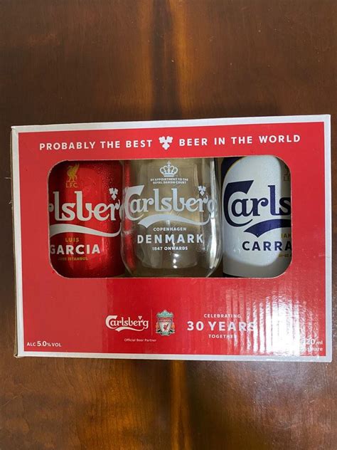 Carlsberg Liverpool Fc Edition Collection Food Drinks Alcoholic