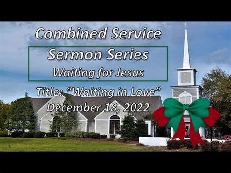 St Paul S Waccamaw United Methodist Combined Service December 18 2022