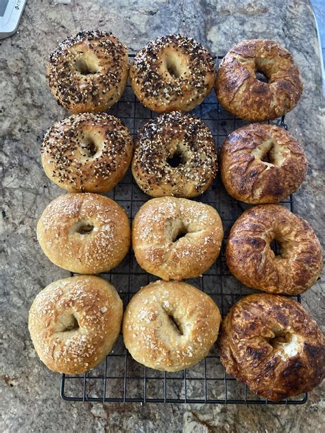 Gfs Outta Town So I Made Some Dutch Crunch Rolls Bagels Shout Out