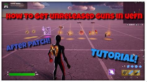 HOW TO GET ANY UNRELEASED WEAPON IN FORTNITE CREATIVE 2 0 WORKING