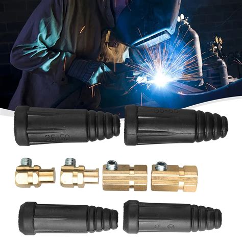 Durable Welding Cable Quick Connector Pair Sq Mm