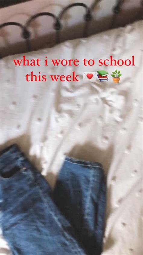 aesthetic school outfits 💌📚🪴 | Casual school outfits, Middle school ...