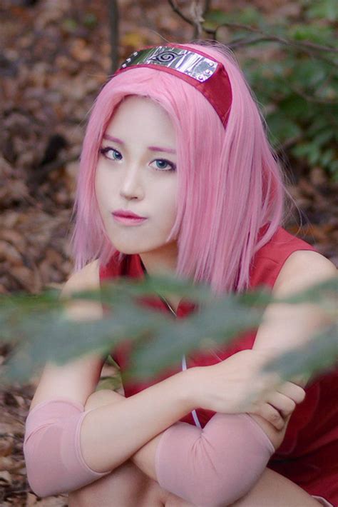 Sakura Haruno Cosplay Naruto Cosplay Naruto Shippuden Anime Cartoon