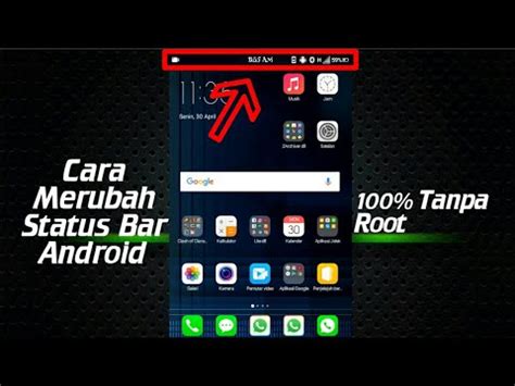 Cara Merubah Tampilan Status Bar Android Tanpa Root ER Tutorial 3