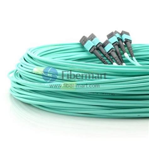 Fibers Om Strands Mpo Trunk Cable Mm Lszh Riser Mpo Trunk Cable