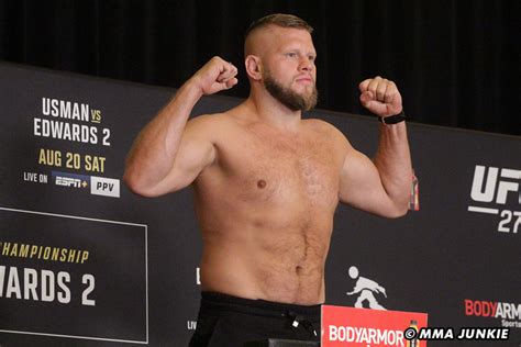 Marcin Tybura Ufc Weigh Ins Mma Junkie