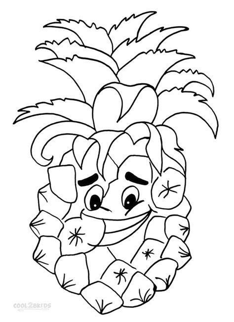 Coloriages Ananas Coloriages Gratuits à Imprimer