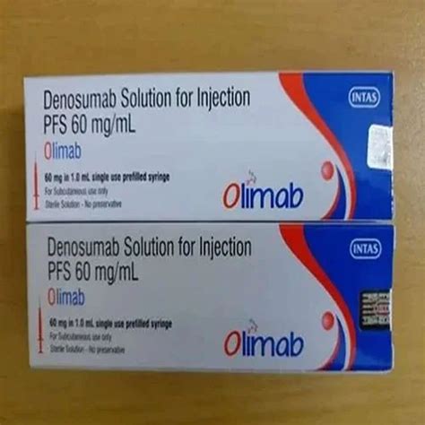 Olimab 60 Mg Injection Denosumab 60mg Packaging Type Prefilled