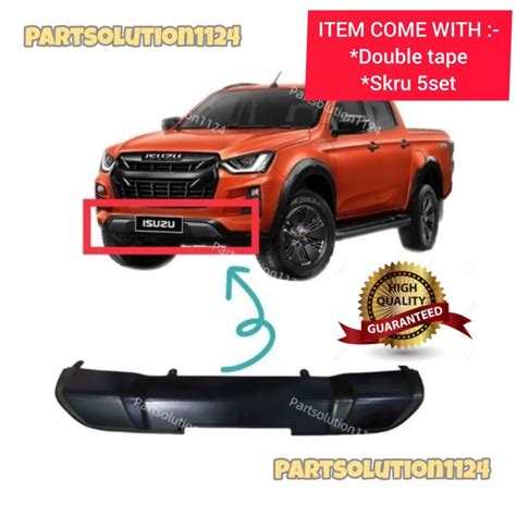 ISUZU DMAX 2021-2022-2023 1.9 3.0 D-MAX / X-TERRAIN FRONT BUMPER GUARD ...