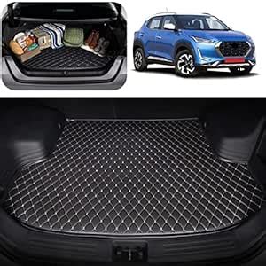 Vahan Expo D Luxury Car Trunk Mat Dicky Boot Mat Suitable For Magnite