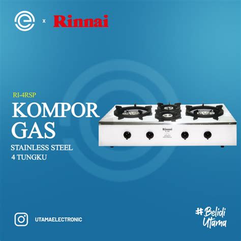 Promo Rinnai Kompor Gas Tungku Ri Rsp Cicil X Jakarta Pusat